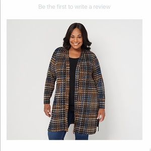 Susan Graver Knit Duster Cardigan